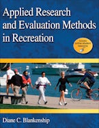 Applied Research and Evaluation Methods in Recreation